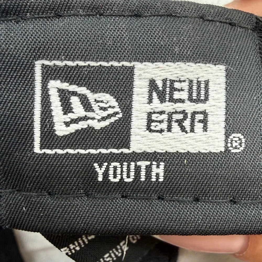 New Era‎ Milwaukee Brewers Youth Hat Navy Gray Tribal Flame MLB Cap Y2K sun fade